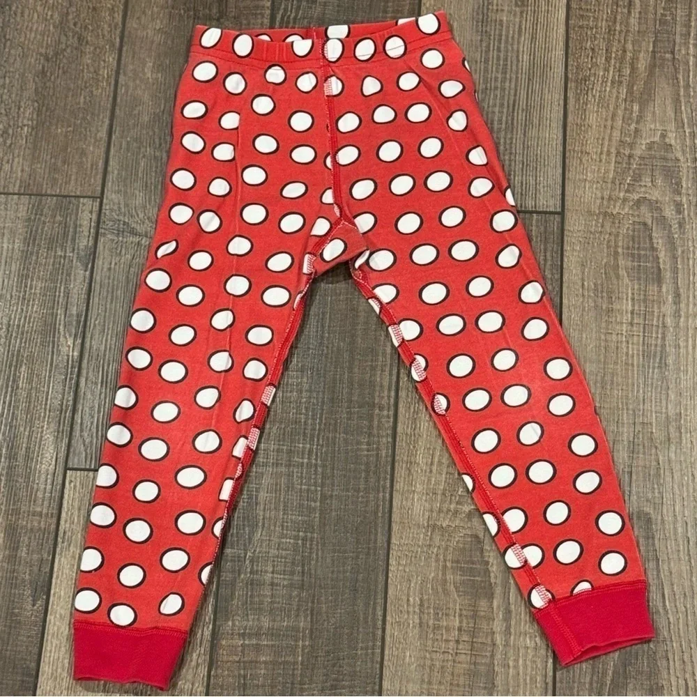 HANNA ANDERSSON 2pc Disney Minnie Pajamas Long Sleeve & Pants Sz XS / 4